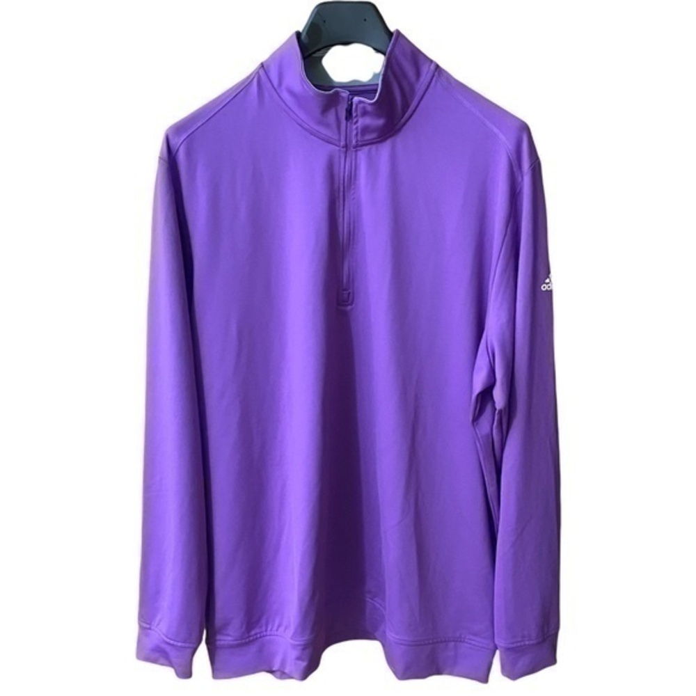 Adidas Classic Club 1/4in Zipper Sweatshirts Men Size 2XL NWT